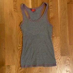 Casual Grey Tank Top